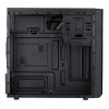 Akyga AK17BK Micro-ATX-towerbehuizing, 2x USB 3.0, zonder voeding, zwart