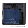 Akyga AK17BK Micro-ATX-towerbehuizing, 2x USB 3.0, zonder voeding, zwart