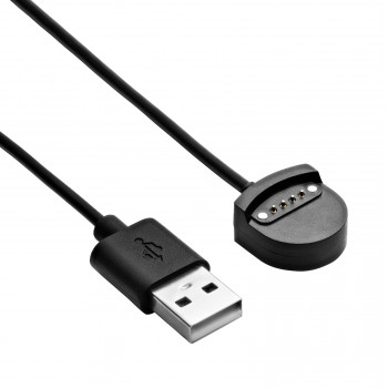 Akyga AK-SW-56 oplaadkabel voor Ticwatch S / E, USB-A, 1 m