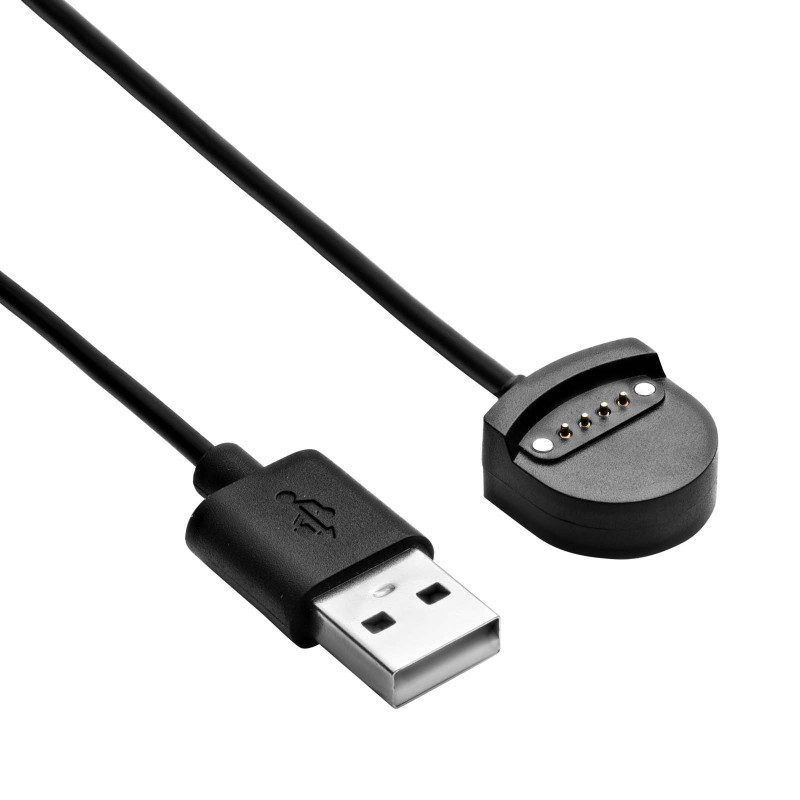 Akyga AK-SW-56 oplaadkabel voor Ticwatch S / E, USB-A, 1 m