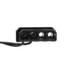 Akyga AW-12E-BG 120 mm behuizingsventilator, 33 groene leds, Molex, zwart