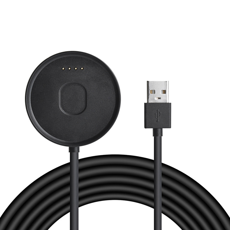 Akyga AK-SW-57 oplaadkabel voor Ticwatch S2 / E2, USB-A, 1 m