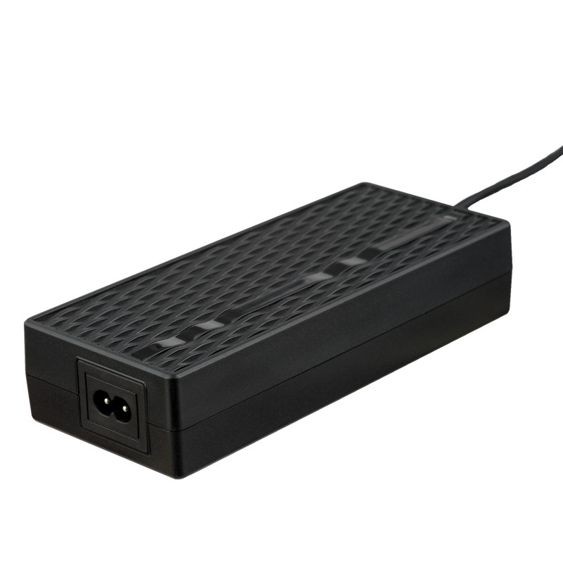 Akyga AK-EV-05 e-bike-oplader voor 48 V-accu's, 54,6 V / 2 A, 110 W, GX16 12 mm bus, 1 m