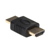 Akyga AK-AD-21 HDMI (M) naar HDMI (M) adapter, zwart