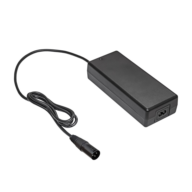 Akyga AK-EV-04 e-bike-oplader voor 48 V-accu's, 54,6 V / 2 A, 110 W, XLR 3-pin stekker, 1 m