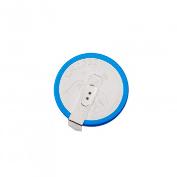 Akyga AKY1108 CR2032 HP2C lithiumbatterij 3 V 210 mAh met 2 pinnen, 17,8 mm rastermaat (THT)