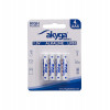 Akyga AKY1971 AAA LR03 alkaline batterij 1,5 V 1300 mAh, 4 stuks (blister)