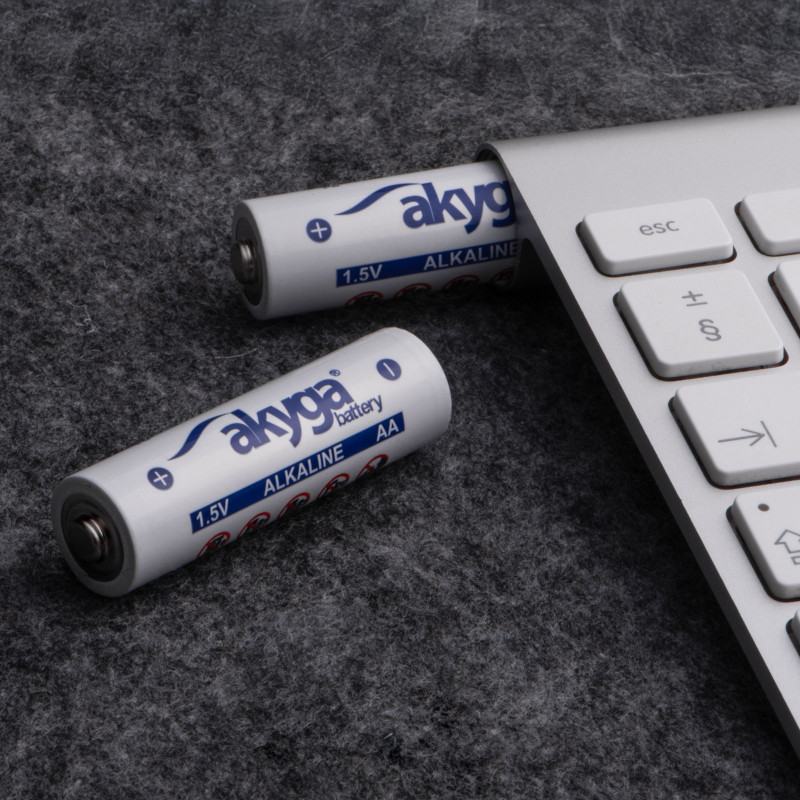 Akyga AKY1971 AAA LR03 alkaline batterij 1,5 V 1300 mAh, 4 stuks (blister)