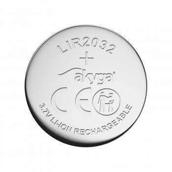 Akyga UltraCoin AKY1707 LIR2032 oplaadbare Li-Ion-knoopcel 3,7 V 70 mAh