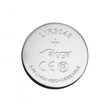 Akyga UltraCoin AKY1873 LIR3048 oplaadbare Li-Ion-knoopcel 3,7 V 280 mAh