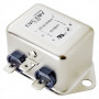 Akyga EN2010-12-F eenfasig EMC-filter, 12 A, 120-250 V AC, 50/60 Hz, 6,3 mm platte stekker