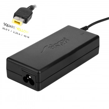 Akyga AK-ND-51 notebookvoeding 20 V / 2,25 A, 45 W, Slim Tip, 1,2 m, voor Lenovo