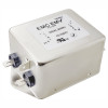 Akyga EN2090-20-F eenfasige EMI-netfilter 20 A, 120–250 V AC, 50/60 Hz, 6,3-mm-aansluitingen