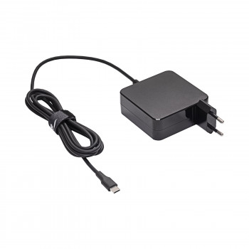 Akyga AK-ND-70 USB-C-notebookvoeding, 65 W, Power Delivery, 5-20 V / 3-3,25 A, 1,2 m