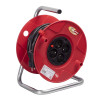 Brennenstuhl Akyga AK-CR-08 kabelhaspel, 4 stopcontacten, IP20, 25 m, rood