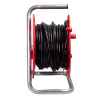 Brennenstuhl Akyga AK-CR-08 kabelhaspel, 4 stopcontacten, IP20, 25 m, rood