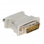 Akyga AK-AD-12 adapter DVI-I 24+5 stekker naar VGA bus, wit
