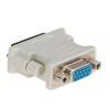 Akyga AK-AD-12 adapter DVI-I 24+5 stekker naar VGA bus, wit