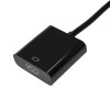 Akyga AK-AD-11 converter-adapter met kabel DisplayPort stekker naar HDMI bus, 15 cm, zwart
