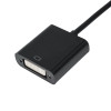 Akyga AK-AD-37 Mini DisplayPort (M) naar DVI 24+5 (F) adapterkabel, 15 cm