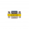 Akyga AK-AD-16 D-Sub 9-polig (F) naar D-Sub 9-polig (F) RS-232 gender changer, zilver