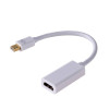Akyga AK-AD-38 Mini DisplayPort (M) naar HDMI (F) adapterkabel, 4K, 15 cm