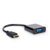 Akyga AK-AD-42 adapterkabel HDMI (stekker) naar VGA (bus), Full HD, 15 cm