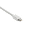 Akyga AK-AD-39 Mini DisplayPort (M) naar VGA (F) adapterkabel, 15 cm, wit