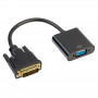 Akyga AK-AD-50 adapterkabel DVI-D 24+1 (stekker) naar VGA (bus), 15 cm