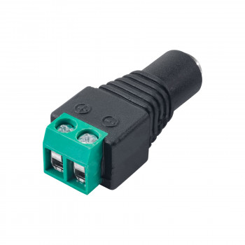 Akyga AK-SC-17 DC-bus 5,5 x 2,1 mm met schroefklemmen voor UTP-kabel, CCTV