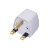 Akyga AK-AD-59 reisstekker-adapter US / AU / EU naar UK, 250 V, 10 A, wit