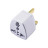 Akyga AK-AD-59 reisstekker-adapter US / AU / EU naar UK, 250 V, 10 A, wit