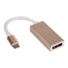Akyga AK-AD-56 adapterkabel USB-C (stekker) naar DisplayPort, 15 cm