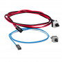 Akyga AK-CA-60 pc-aan/uit- en reset-schakelaarset, 60 cm kabel