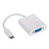 Akyga AK-AD-55 adapterkabel USB-C (stekker) naar VGA (bus), Full HD, 15 cm
