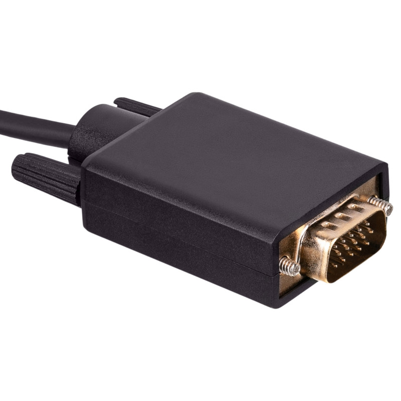 Akyga AK-AV-17 USB-C naar VGA-kabel, 1,5 m