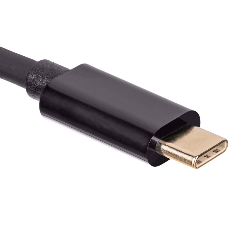Akyga AK-AV-17 USB-C naar VGA-kabel, 1,5 m