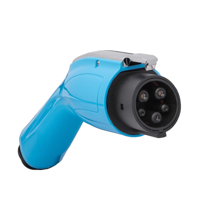 Akyga AK-SC-E02 Type 1-laadkoppeling (J1772) voor elektrische voertuigen, 1-fase, 32 A, blauw