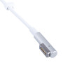 Akyga AK-SC-34 DC-servicekabel voor notebookvoeding MagSafe L, 85 W, 1,2 m, voor Apple, wit