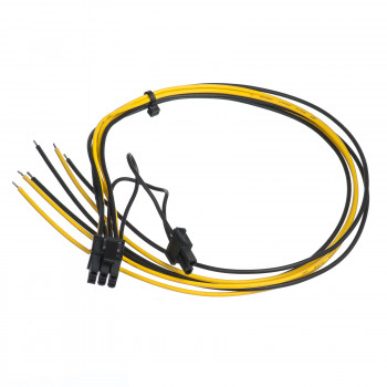 Akyga AK-SC-20 servicekabel voor pc-voeding PCIe 6+2-pins stekker, 45 cm
