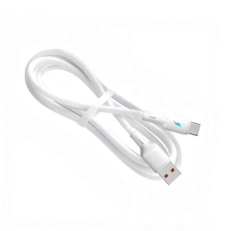 Akyga AK-USB-59 USB-A (M) naar USB-C (M)-kabel, USB 2.0, 1 m, siliconen