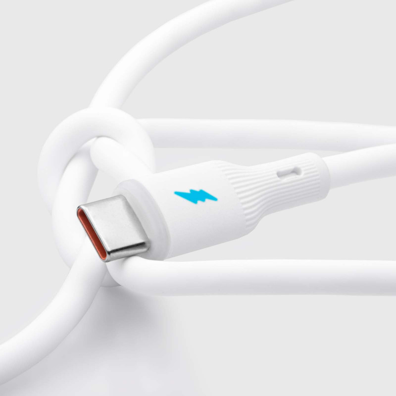 Akyga AK-USB-59 USB-A (M) naar USB-C (M)-kabel, USB 2.0, 1 m, siliconen