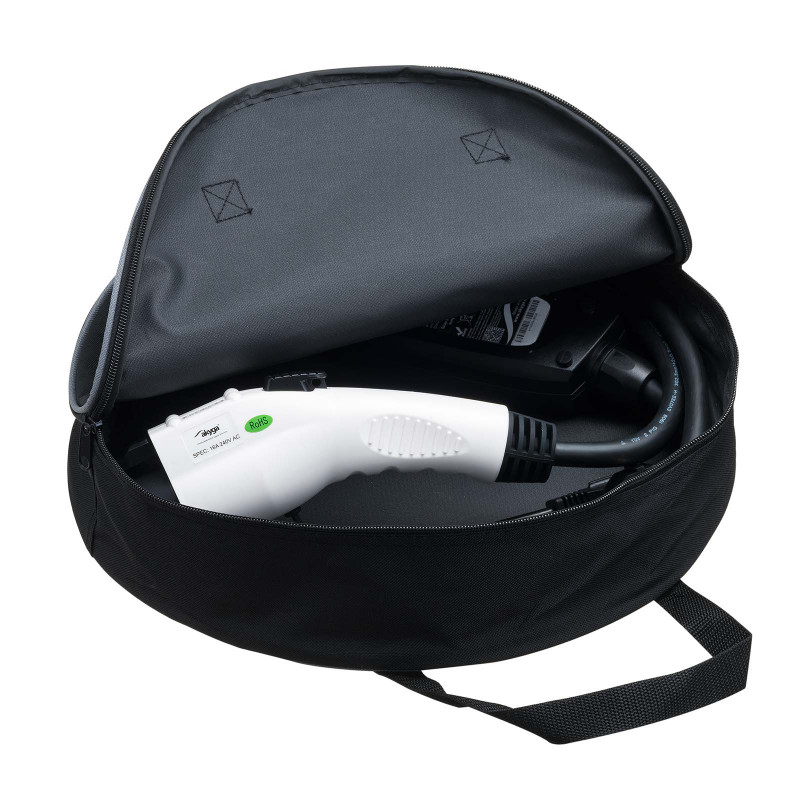 Akyga AK-AC-02 opbergtas voor EV-laadkabel, waterbestendig, zwart