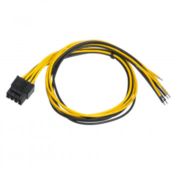 Akyga AK-SC-22 servicekabel voor pc-voeding EPS 8-pin (4+4) stekker, 45 cm