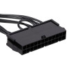 Akyga AK-CA-76 ATX 24-pin (20+4) naar Lenovo 10-pin moederbord-stroomadapterkabel, 10 cm