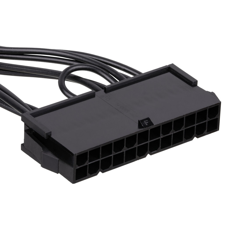 Akyga AK-CA-76 ATX 24-pin (20+4) naar Lenovo 10-pin moederbord-stroomadapterkabel, 10 cm