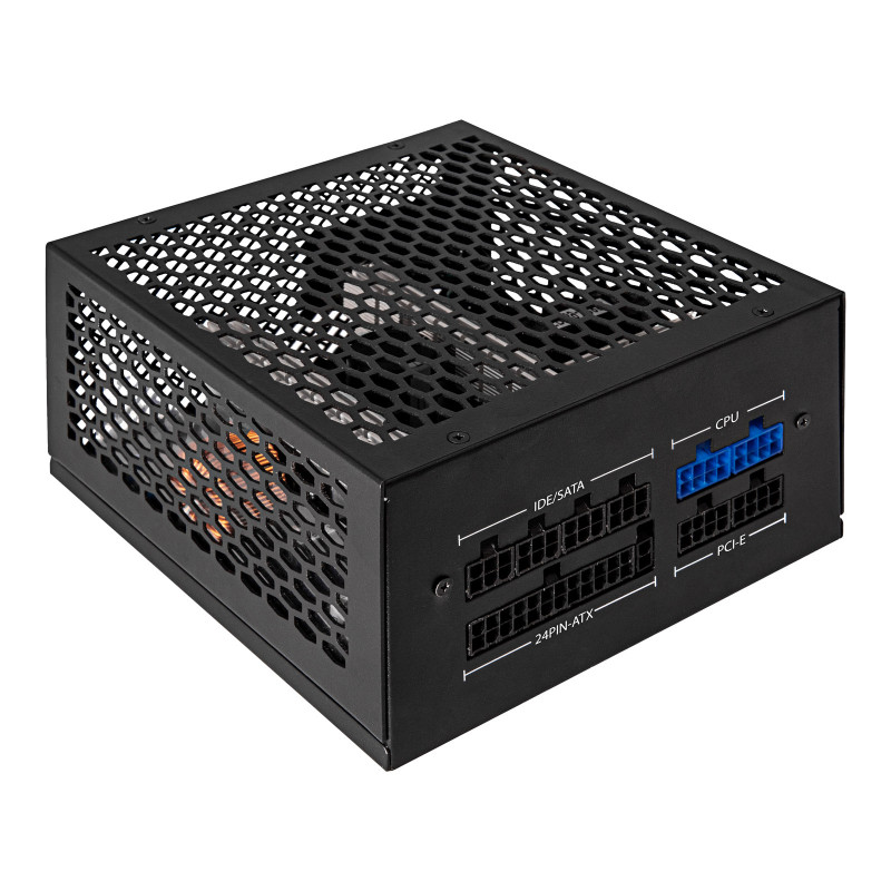 Akyga AK-FL-300 300 W ATX-voeding, ventilatorloos, volledig modulair, 80 PLUS, actieve PFC