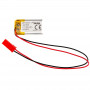 Akyga AKY0472 LP301525 Li-Po-accu 3,7 V 85 mAh met PCM, JST 2,54 mm 2-pin stekker, 150 mm kabel