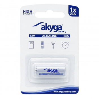 Akyga AKY2101 23A (8LR932) alkaline-batterij 12 V 48 mAh, 1 stuks (blister)