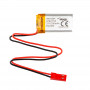 Akyga AKY0384 LP601730 Li-Po-accu 3,7 V 250 mAh met PCM, JST 2,54 mm 2-pin stekker, 150 mm kabel